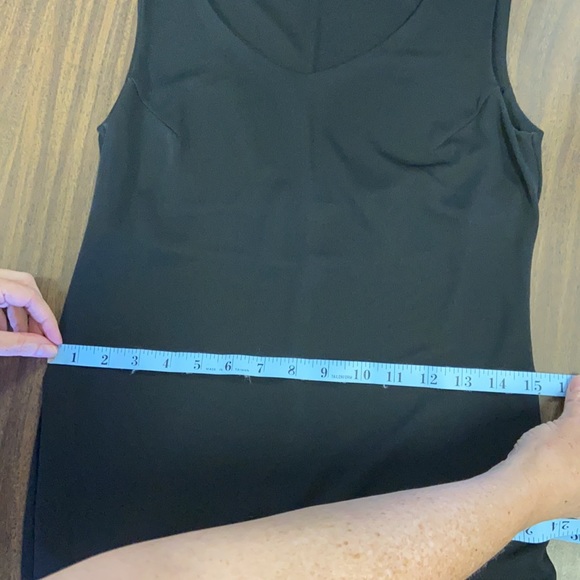 Benetton black sheer long dress small/med - Picture 8 of 9